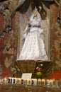 Saint in San Xavier del Bac Mission Royalty Free Stock Photo