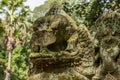 Carved statue at Banteay Kdei temple in Angkor Archaeological Park, Siem Reap, Cambodia