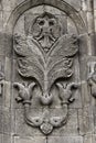 Carved stone at Cifte Minareli Medrese, Erzurum, Turkey