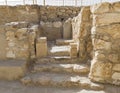 Holy of Holies Ark in Ancient Israelite Fortress at Tel Arad in Israel