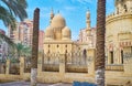 The carved stone mosque, Alexandria, Egypt Royalty Free Stock Photo