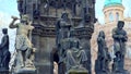 Neo-Gothic Kranner\'s Fountain, Prague, Czechia