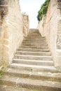 Carved stone stairs Royalty Free Stock Photo