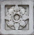 Carved wall decoration