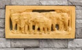 Carved wall Elephant