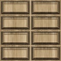 Carved wood pattern background
