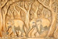 Carved Wooden Elephant