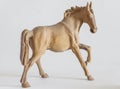 Carved wooden horse