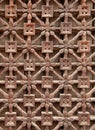 Carved Wooden Latticework Royalty Free Stock Photo