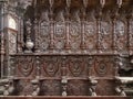 Choir and clergy stalls - Mezquita Cathedral, Cordoba, Spain Royalty Free Stock Photo