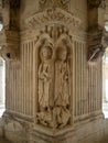 Montmajour Abbey cloister Royalty Free Stock Photo