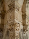 Montmajour Abbey cloister Royalty Free Stock Photo