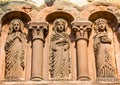 Carving detail on Trinity Church in Boston Royalty Free Stock Photo