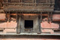 Carving of Hanuman Dhoka at Kathmandu Durbar Square Nepal