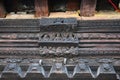 Carving of Hanuman Dhoka at Kathmandu Durbar Square Nepal Royalty Free Stock Photo