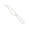 Carving knife icon