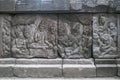 Carving Relief In Prambanan Temple, Indonesia