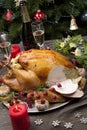 Carving Rustic Style Christmas Turkey