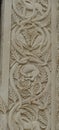 Carvings on columns of Cathedral of St Catherine