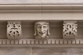 Albany City Hall stonework detail Royalty Free Stock Photo