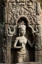 Carvings of Mrs. Apsara at Tasom Temple