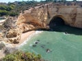 Carvoeiro Algarve Portugal Praia do Vale Covo