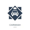 carwash icon in trendy design style. carwash icon isolated on white background. carwash vector icon simple and modern flat symbol