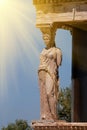 Caryatid at Acropolis, Greece Royalty Free Stock Photo