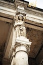 Caryatid column Royalty Free Stock Photo