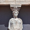 Caryatid detail, Acropolis of Athens