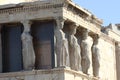 Caryatides, Acropolis of Athens Royalty Free Stock Photo