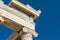 Caryatides, Erechtheion temple Acropolis in Athens Royalty Free Stock Photo