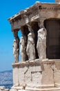 Caryatids Erechteion Acropolis Athens Greece Royalty Free Stock Photo