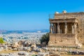 Caryatids, Erechtheum temple on the Acropolis