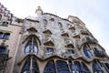 Casa Batllo by Antoni Gaudi Royalty Free Stock Photo