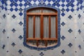 Casa Batllo atrium with inner windows, Barcelona, Spain