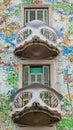 Casa Batllo, Barcelona Royalty Free Stock Photo