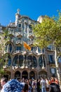 Casa Batllo in Barcelona, Catalonia, Spain. Royalty Free Stock Photo