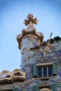 Casa Batllo, Barcelona, Spain, architectural detail, touristic place