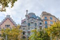 Casa Batllo, House built by Antonio Gaudi, Spain Barcelona