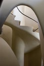 Casa Batllo - Stairs Royalty Free Stock Photo