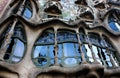 Casa BatllÃÂ³ building facade detail, Barcelona, Spain, Catalonia