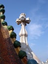 Casa Battlo, Barcelona, Spain Royalty Free Stock Photo