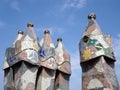 Casa Battlo, Barcelona, Spain Royalty Free Stock Photo