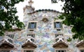 Casa Battlo, catalan modernism, Barcelona Royalty Free Stock Photo