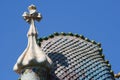 Casa Battlo roof in Barcelona