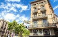 Casa Bruno Cuadros along Las Ramblas in Barcelona, Spain