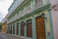 Casa de Africa, Old Havana, Cuba Royalty Free Stock Photo