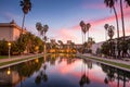 Casa De Balboa at sunset, Balboa Park, San Diego USA Royalty Free Stock Photo