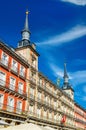 Casa de la Panaderia on Plaza Mayor in Madrid, Spain Royalty Free Stock Photo